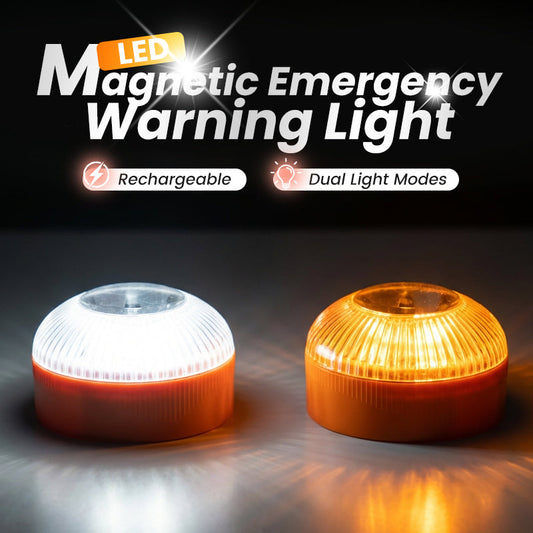 🔈🔈50% OFF🔥Faixa de luz estroboscópica V16 com poderoso ímã na base da bateria