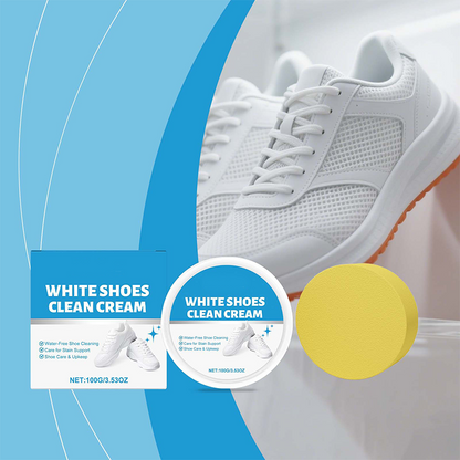 🪺🥚Creme de limpeza sem água para sapatos brancos🎊
