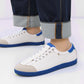 Tênis casual feminino com bico largo