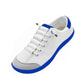 Tênis casual feminino com bico largo