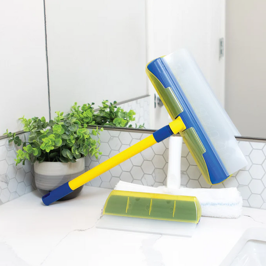 🌞Limpeza de Primavera Fresca com 50% de Desconto!🧽 Jogo de 5 Palhetas Limpadoras de Vidro Sem Riscos – Limpa Vidros e Janelas do Carro Sem Deixar Marcas