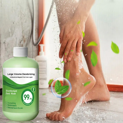 Líquido para os pés com artemísia, desodorizante e antibacteriano, em grande volume