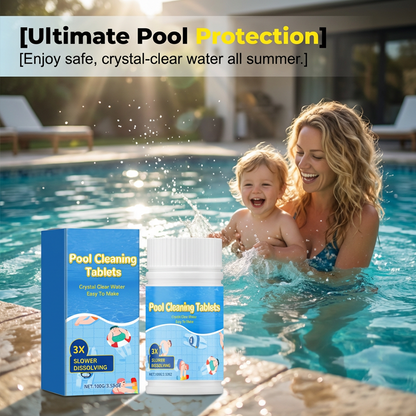💖✨Pastilhas de limpeza para piscinas para água cristalina