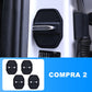 🔑🚗 50% OFF – Silicone Protective Covers for Car Door Locks | Scratch-resistant, Waterproof, Easy to Install 🛡️✨
