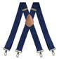 🎩🧷 Suspensório ajustável em X – estilo vintage com conforto e suporte o dia todo