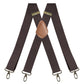 🎩🧷 Suspensório ajustável em X – estilo vintage com conforto e suporte o dia todo