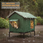 Casinha para Gatos de Área Externa – Proteção Contra Chuva e Frio, Elevada e Dobrável | 50% de Desconto