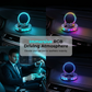 🚗 Suporte Automotivo Elétrico RGB para Celular – Fixação Automática + Carregamento Sem Fio de até 15 W | 50% de Desconto