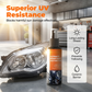 🚗 50% DE DESCONTO – Kit Spray para Restauração de Faróis | Remove opacidade & protege contra UV