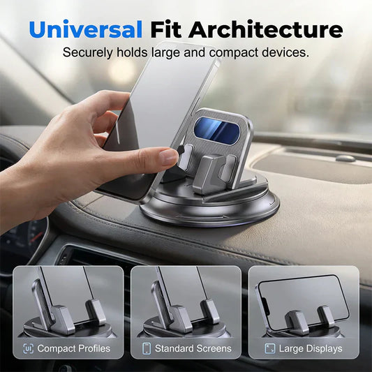 🔥 Suporte para celular no carro com rotação de 360° 🏆 – Ventosa muito estável, compatível com todos os celulares 🔄