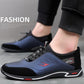 Sapatos masculinos leves e confortáveis, sem atacadore