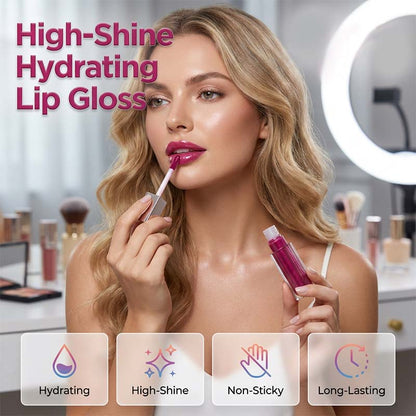 Gloss Labial Hidratante de Alto Brilho