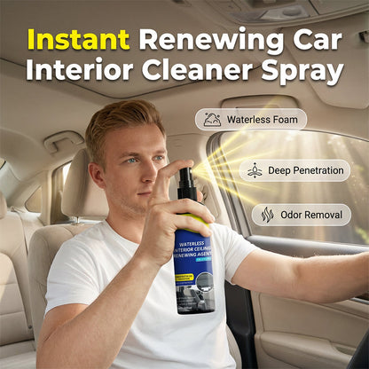 Spray de limpeza instantâneo para renovar o interior do carro