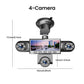 🚗📹 Câmera Veicular HD 1080P 5 Lentes – Proteção completa do seu carro com visão de todos os ângulos