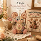 🥳PROMOÇÃO IMPERDÍVEL DE 2026🥳💞MAIS DE 33 MIL VENDIDOS! ！Kit de Costura DIY Ratinho Patchwork – Artesanato em Tecido 3D para Iniciantes, Alívio do Estresse, Presente Criativo