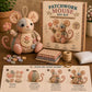 🥳PROMOÇÃO IMPERDÍVEL DE 2026🥳💞MAIS DE 33 MIL VENDIDOS! ！Kit de Costura DIY Ratinho Patchwork – Artesanato em Tecido 3D para Iniciantes, Alívio do Estresse, Presente Criativo