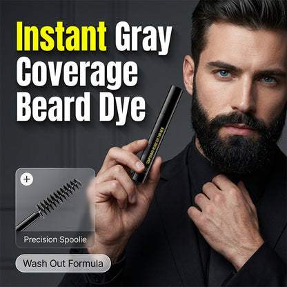 Tintura de longa duração para barba e sobrancelhas masculinas
