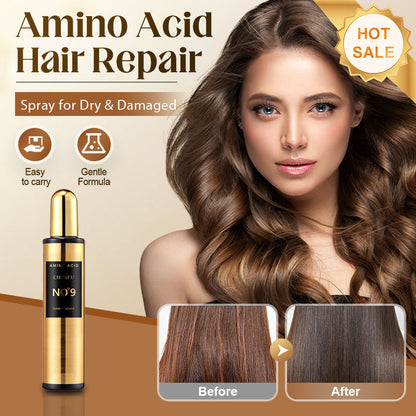 Spray reparador sem enxágue com queratina – Hidratação profunda e controle do frizz 💆‍♀️✨💧🌿