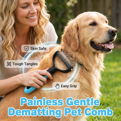 Pente suave para remover nós dos animais de estimação