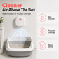 🔥50% de desconto por tempo limitado! 🌬️Diga adeus aos odores desagradáveis com este aparelho! Eliminador de odores para animais de estimação Smart Quiet