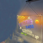 Hanging & Desktop LED Note Board Set