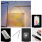 Hanging & Desktop LED Note Board Set
