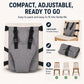 👶Cinto de segurança portátil para cadeira de bebé