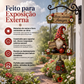 Decoração de Campainha Externa com Gnomo de Boas-Vindas
