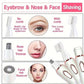 🌸🪒 Aparador corporal 4 em 1 – sem fio, 4 cabeças, suave – depilação completa em um só aparelho! 💪