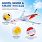 ✈️ 50% DE DESCONTO | Avião Elétrico de Brinquedo com Luzes Coloridas, Sons e Desvio Automático de Obstáculos