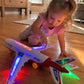 ✈️ 50% DE DESCONTO | Avião Elétrico de Brinquedo com Luzes Coloridas, Sons e Desvio Automático de Obstáculos