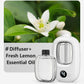 Difusor Aromático Automático com Temporizador de 4 Níveis – Aromatizador USB para Casa, Quarto, Escritório e Carro