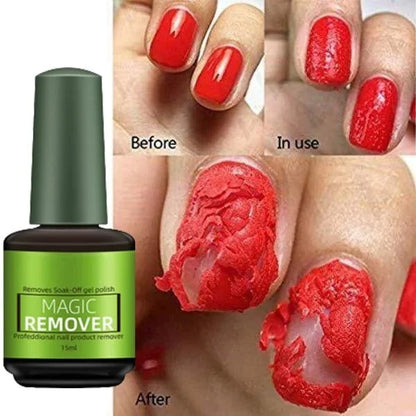 💅 Removedor Mágico de Esmalte em Gel – Remoção Rápida em 3–6 Minutos | 50% de Desconto