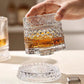 🥃 Copo Giratório 360° para Uísque – Design Elegante em Relevo, Base Estável e 300 ml | 50% de Desconto