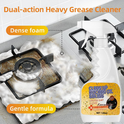 🔥 Chega de Esfregar Gordura por Horas! Spray Desengordurante para Cozinha | 50% de Desconto
