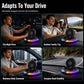 🚗 Suporte Veicular para Celular com Carregamento Sem Fio 15W, Rotação 360° e Luz RGB – 50% de Desconto