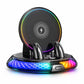 🚗 Suporte Veicular para Celular com Carregamento Sem Fio 15W, Rotação 360° e Luz RGB – 50% de Desconto