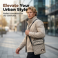 Bolsa Transversal Masculina de Grande Capacidade – Vários Bolsos, Alça Ajustável e Ideal para o Dia a Dia