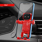 Suporte Veicular para Celular com Design de Robô 360° – Universal, Ajustável e Estável