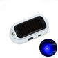 🔥 50% OFF | Luz Solar Piscante para Carro – Efeito de Alarme, Sem Fios e Fácil de Instalar