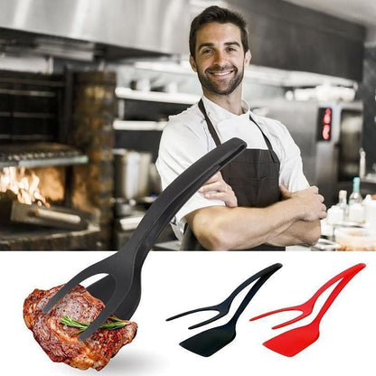 2-in-1 Tongs and Spatula