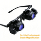🔥 50% OFF | Óculos Lupa com LED e Lentes Intercambiáveis – Mãos Livres para Trabalhos de Precisão