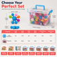 Blocos de Montar 3D para Crianças | 100–600 Peças | 50% OFF