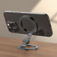 Suporte Magnético 360° para Celular – Dobrável, Rotativo e com Apoio para Mãos Livres