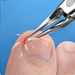 Alicate de Pedicure com Ponta Fina e Aço Inoxidável – Corte Preciso para Unhas e Cutículas