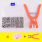 Kit Aplicador de Botões de Pressão sem Costura – Alicate + Botões + Estojo Organizador