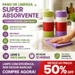 🧽✨ Rolo de Limpeza de Microfibra Destacável – Absorção rápida para uma casa sempre limpa e impecável